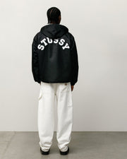 HOODED COACHES JACKET